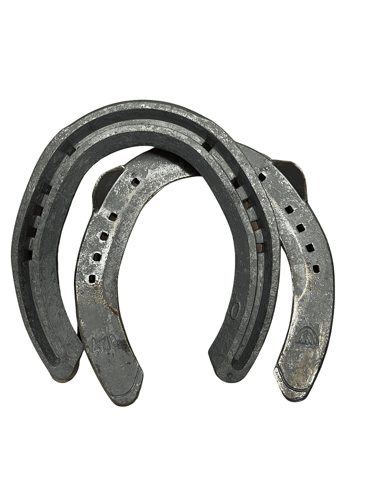 Kahn Concave 3/8x7/8 4 Hind Side Clipped (Sold as Pairs)