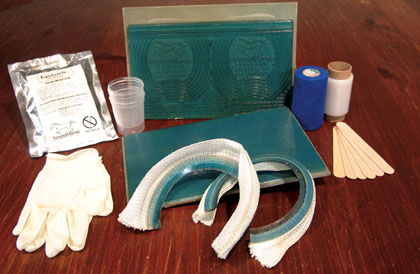 Plaque compensée filetée série II