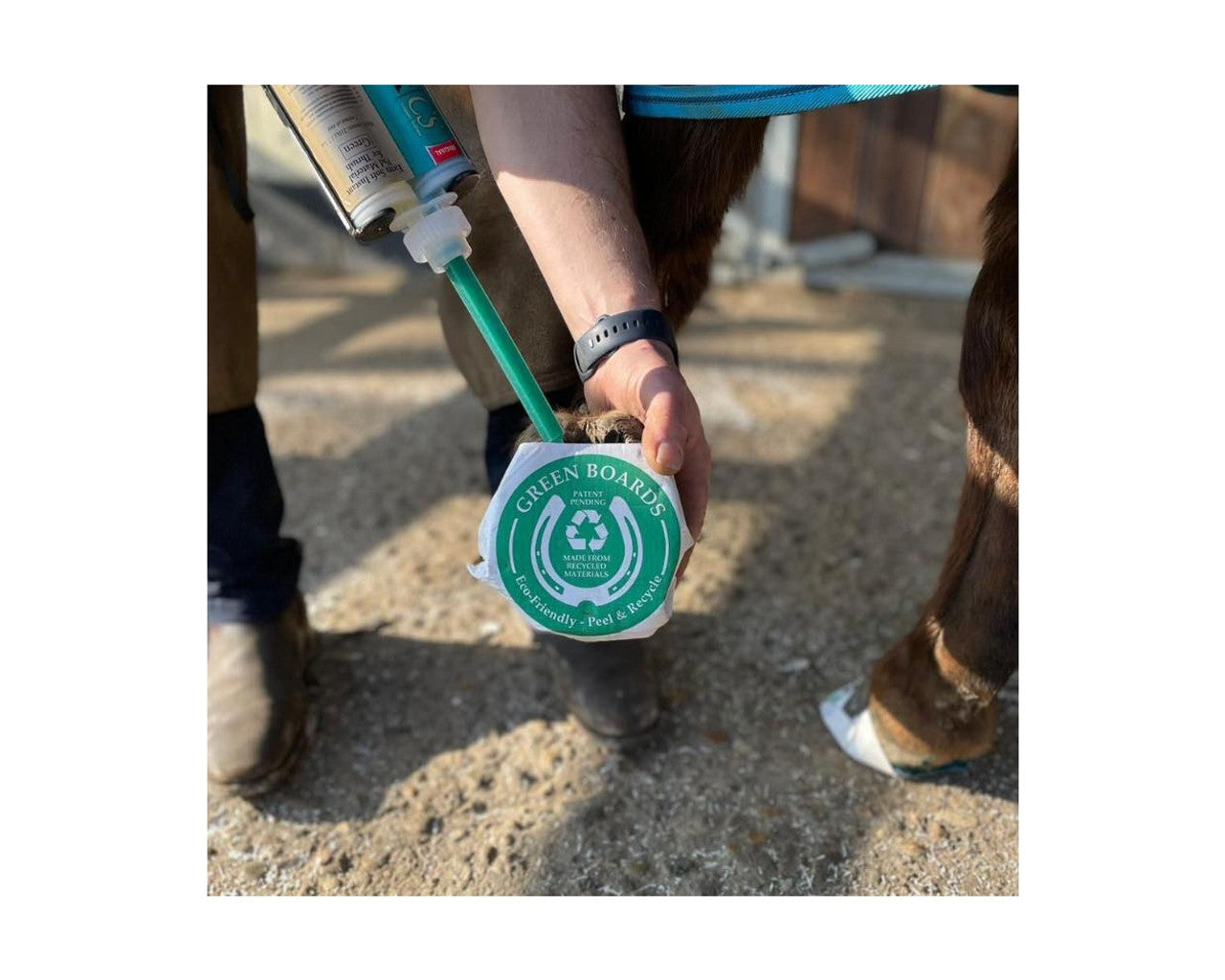 Green Boards Pour Pads (Sold as Pairs)