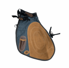 Honey Badger Ergonomic Farrier Apron Gray w/Brown